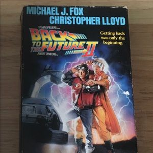 Back to the Future Part 2 in VHS Format